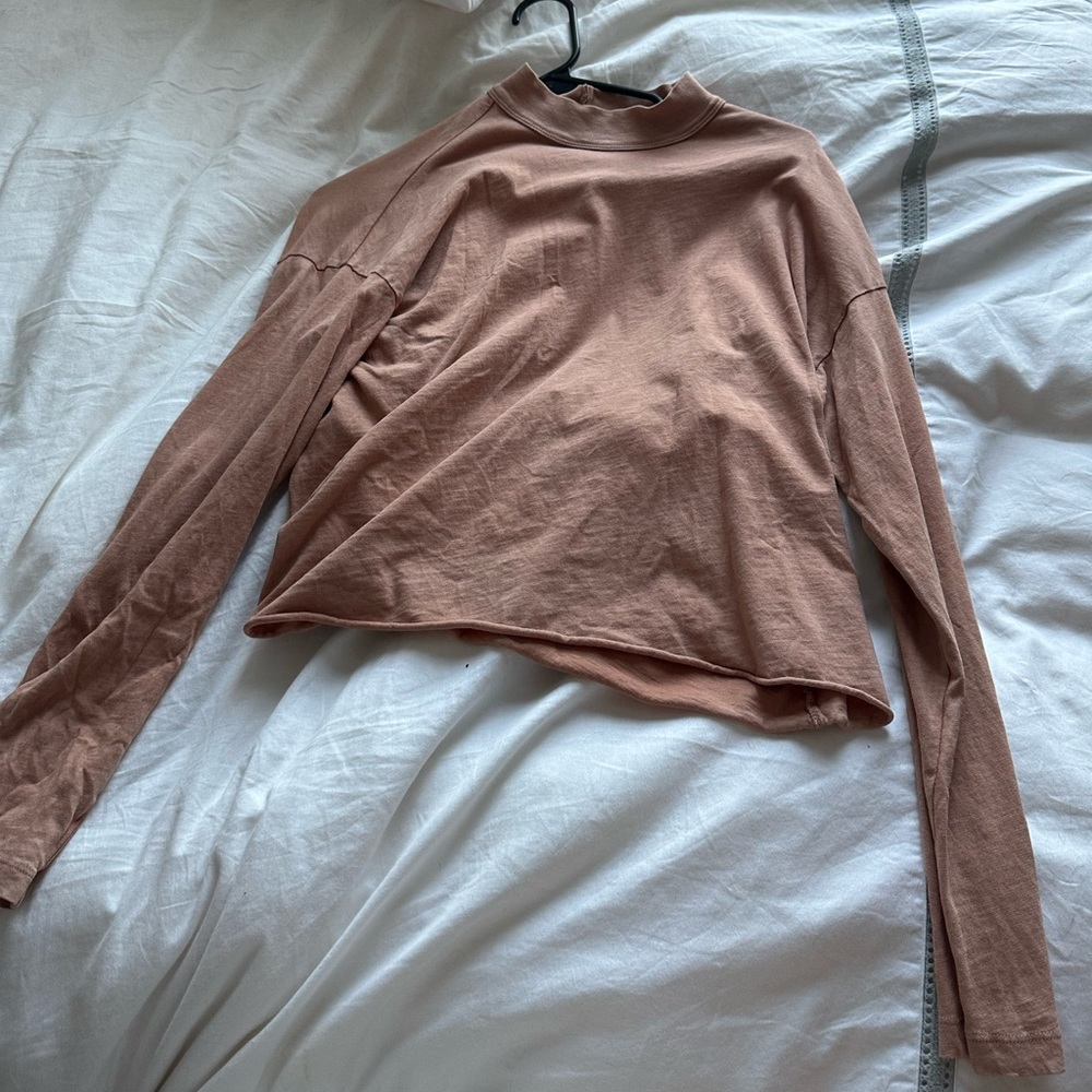 Orange Long Sleeve Shirt